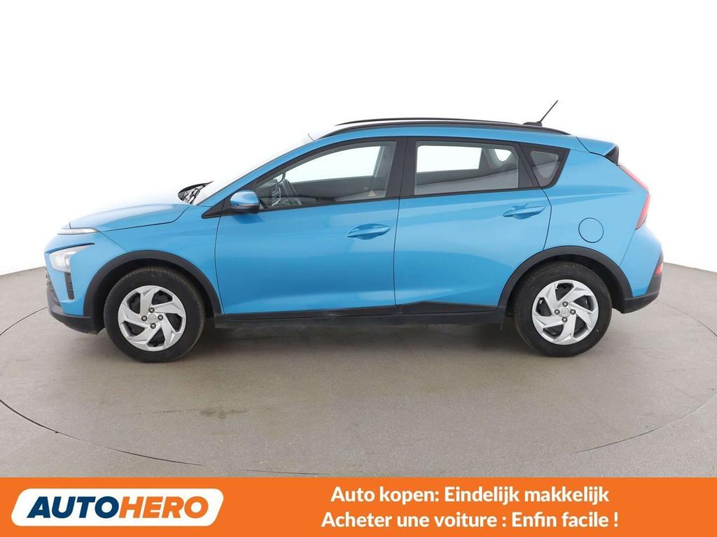 Hyundai Bayon 1.2 Pure 2WD (bj 2022), Auto's, Stof, Gebruikt, Blauw, 62 kW