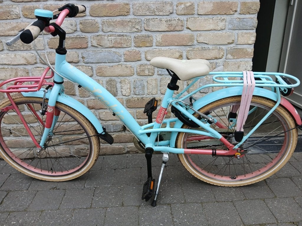 Meisjesfiets 22 inch, Fietsen en Brommers, Ophalen, Terugtraprem, 22 inch, Gebruikt