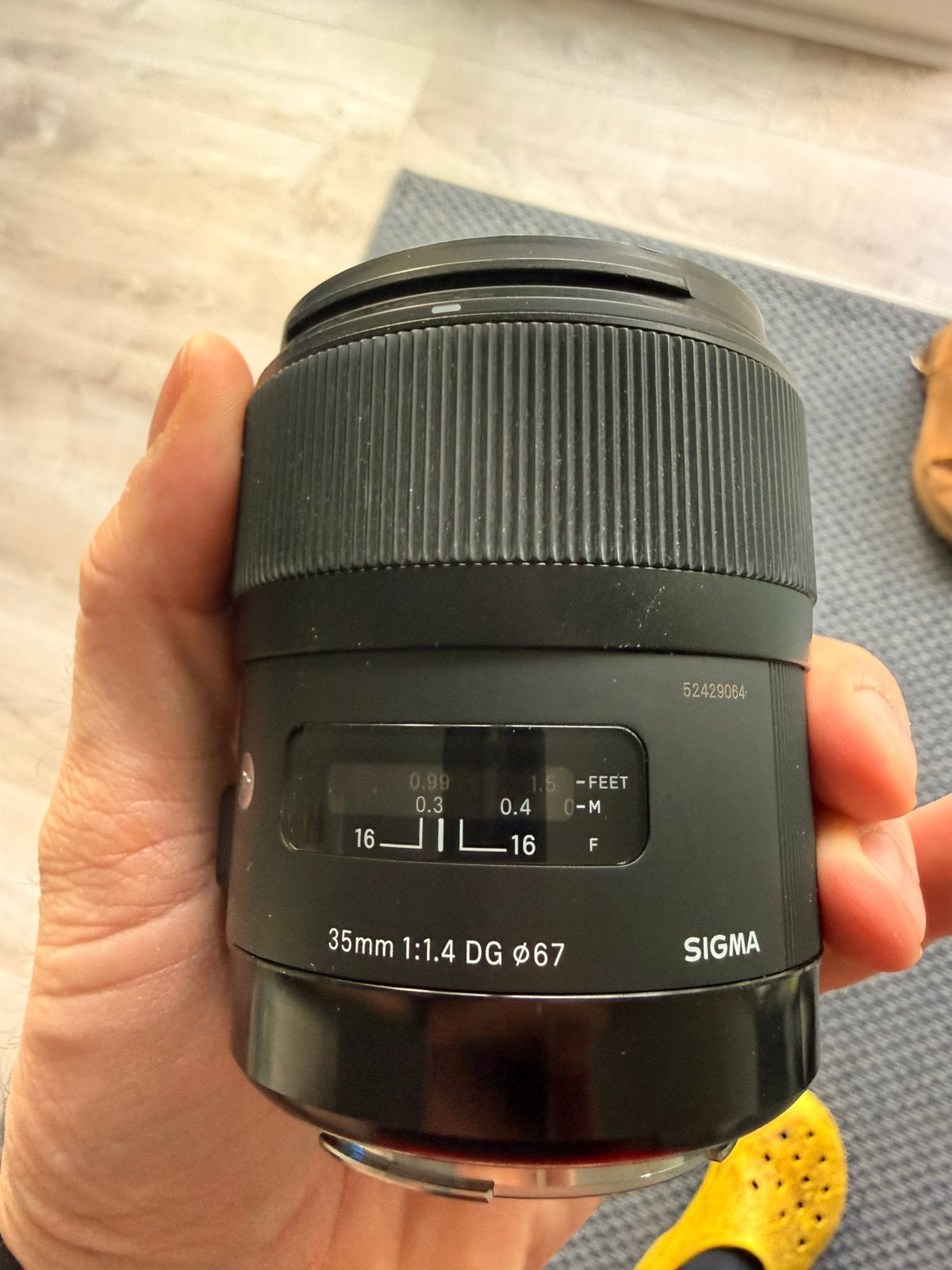 Sigma 35mm F1.4 DG HSM Art – Canon EF + filtre UV + USB Dock, Comme neuf, Canon, Enlèvement ou Envoi, Canon EF