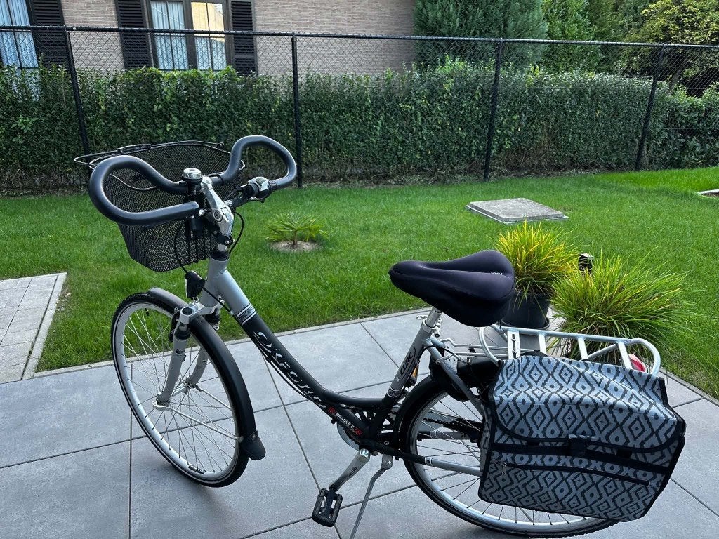 Damesfiets te koop Oxford, Enlèvement ou Envoi, Utilisé, Frein sur jante, Accès (extra) bas