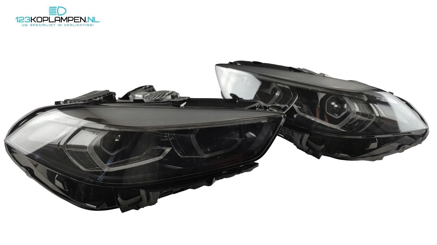 BMW 1 Serie F40 Shadow Line Adaptive Full Led Koplampen link, Gebruikt, -, -, Ophalen of Verzenden