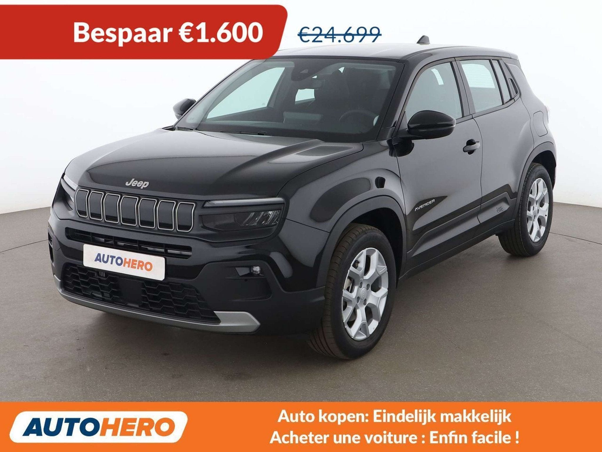 Jeep Avenger 1.2 Mild-Hybrid Altitude (automatique), Autos, Achat, 1288 kg, 5 portes, 5 places
