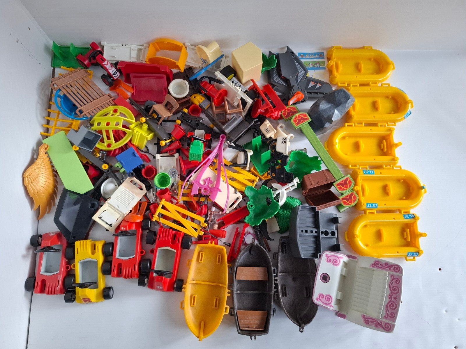 Une gamme de pièces Playmobil, Enlèvement ou Envoi, Utilisé, Pièces détachées, Autres types