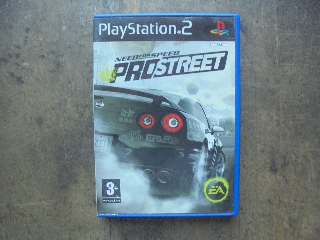 Need For Speed ProStreet voor PS2 (zie foto's), Gebruikt, 1 speler, Racen en Vliegen, Ophalen of Verzenden