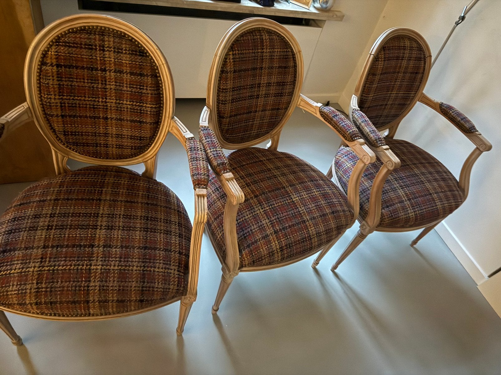 8 prachtige antieke stoelen Louis XVI, Ophalen