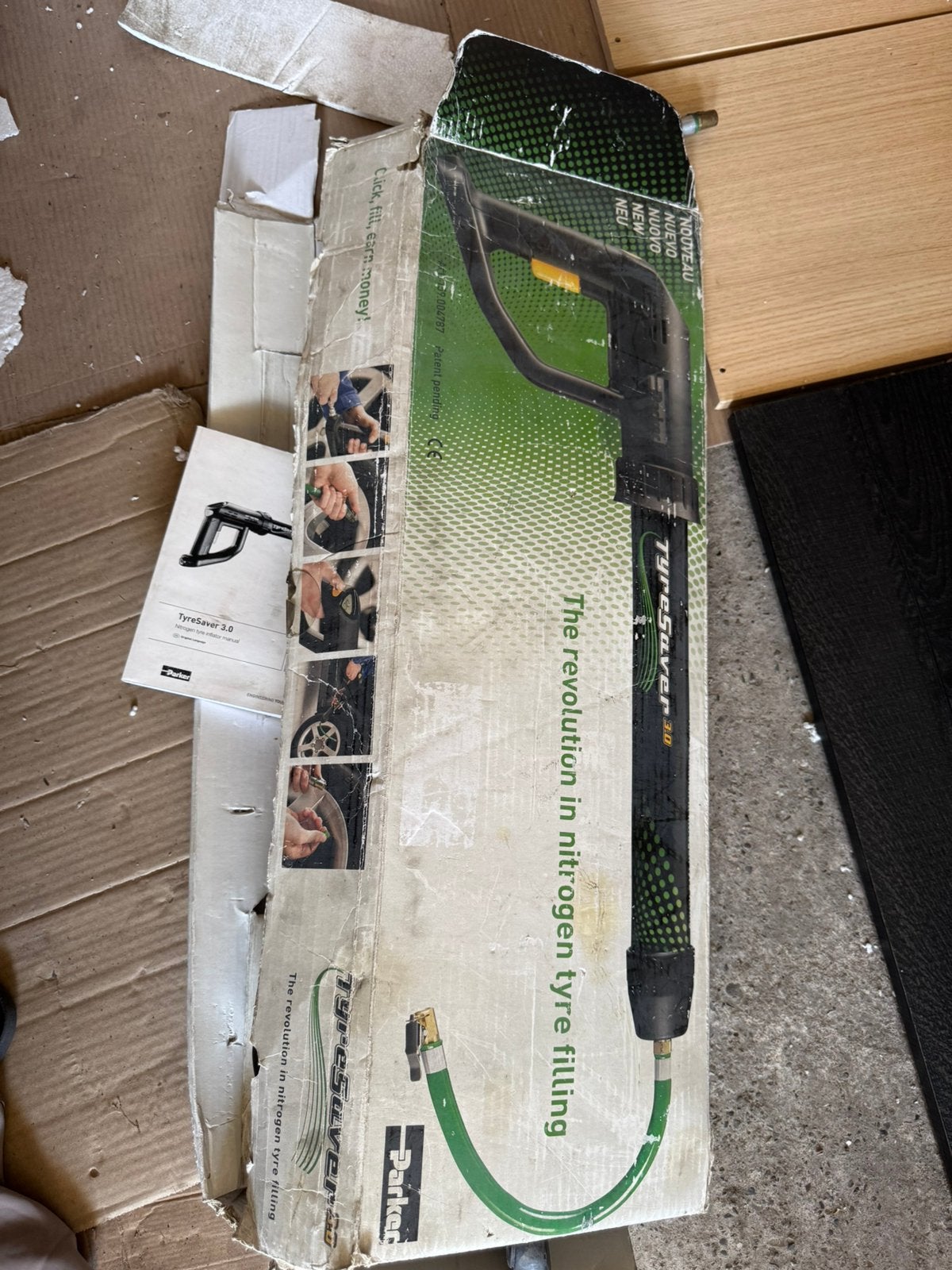 Parker TyreSaver 3.0 professionele stikstof bandenvuller new, Ophalen, Nieuw