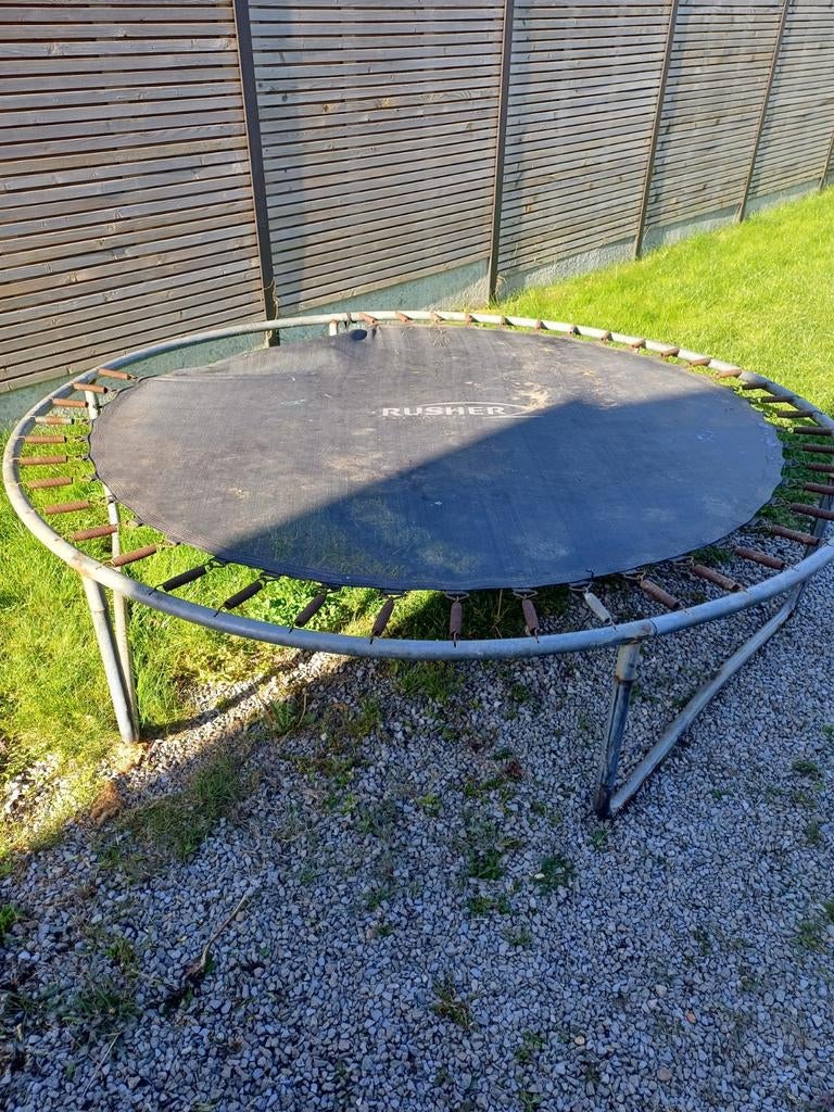 Trampoline en fer profilé Rusher Challenge, Enlèvement
