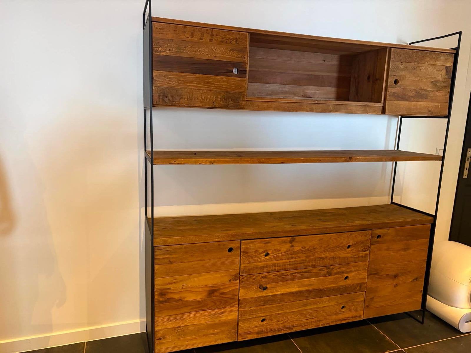 Eetplaats + stoelen, Enlèvement, Comme neuf