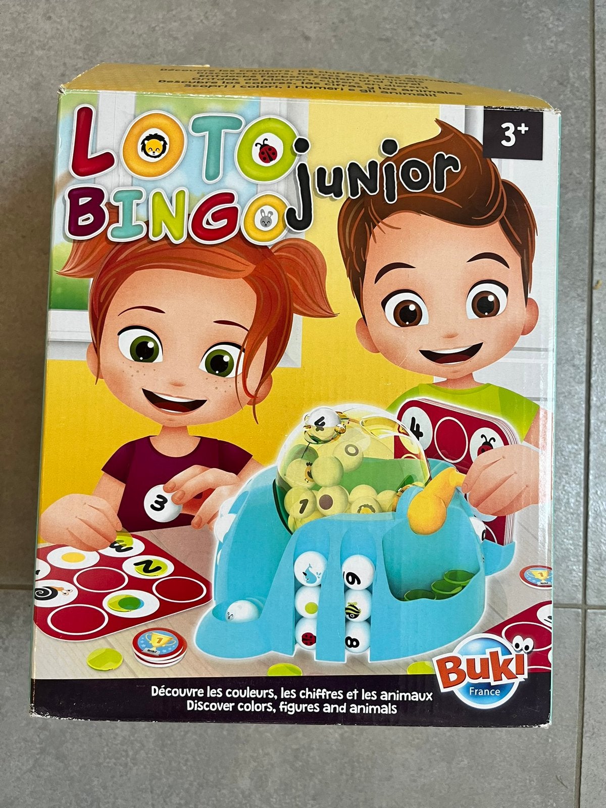 Loto Bingo junior, Een of twee spelers, Ophalen of Verzenden, Gebruikt, Reisspel