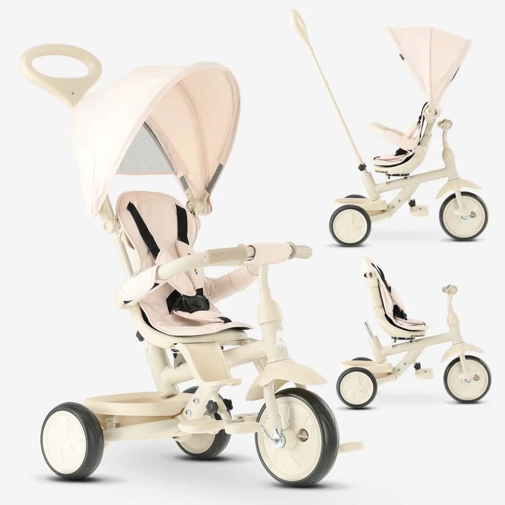 Deryan Adventurer Driewieler - 5-in-1 Kinder - Beige, Enlèvement ou Envoi, Comme neuf