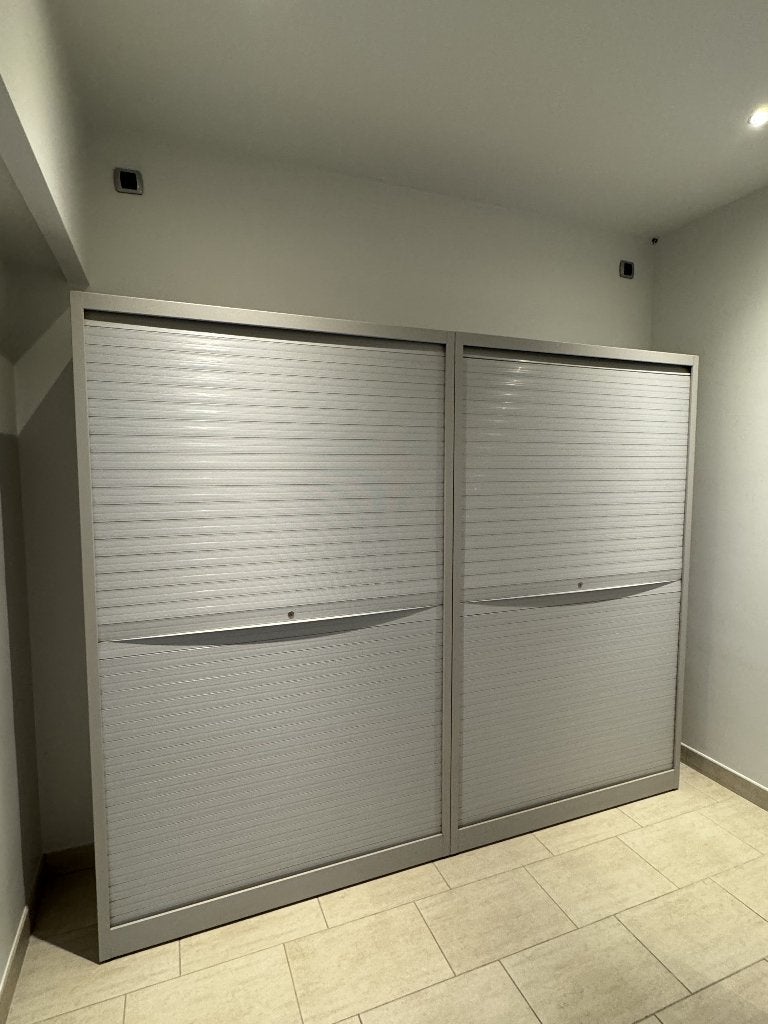 Bureaukasten - dossierkast - roldeurkast, Plusieurs portes, 25 à 50 cm, Synthétique, 100 à 150 cm