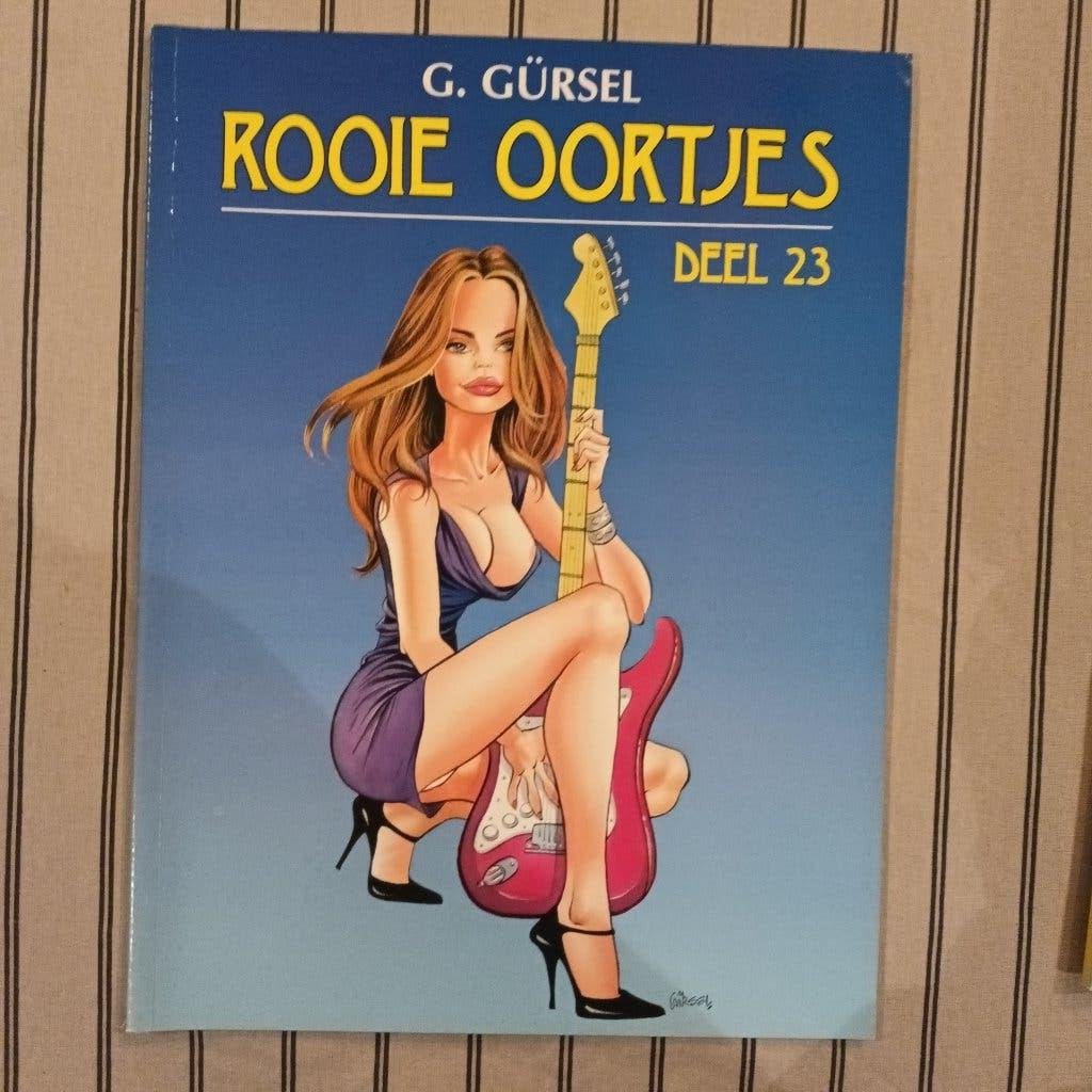 rooie oortjes 23, Eén stripboek, Ophalen of Verzenden, Zo goed als nieuw