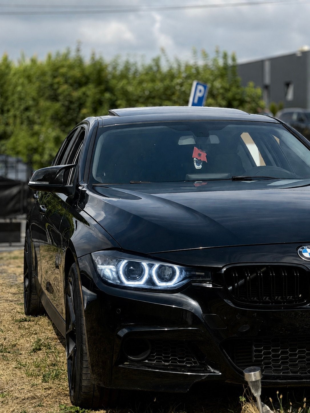 Bmw série 3 F30 320i 185CH - Pack M3 Full-Black, Auto's, BMW, Euro 5, Zwart, Zwart, Bedrijf
