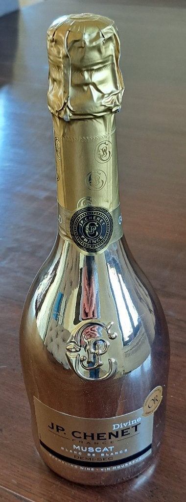 JP. CHENET Divine, Muscat Demi-Sec, 2021, 11% vol., 750ml, Collections, Neuf, Pleine, Vin blanc, Enlèvement