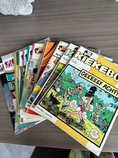 Kiekeboe 11 boeken, Meerdere stripboeken, Ophalen of Verzenden, Gelezen, Merho