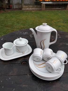 1970s 80s vintage design servies Pierre Cardin porselein, Ophalen, Huis en Inrichting