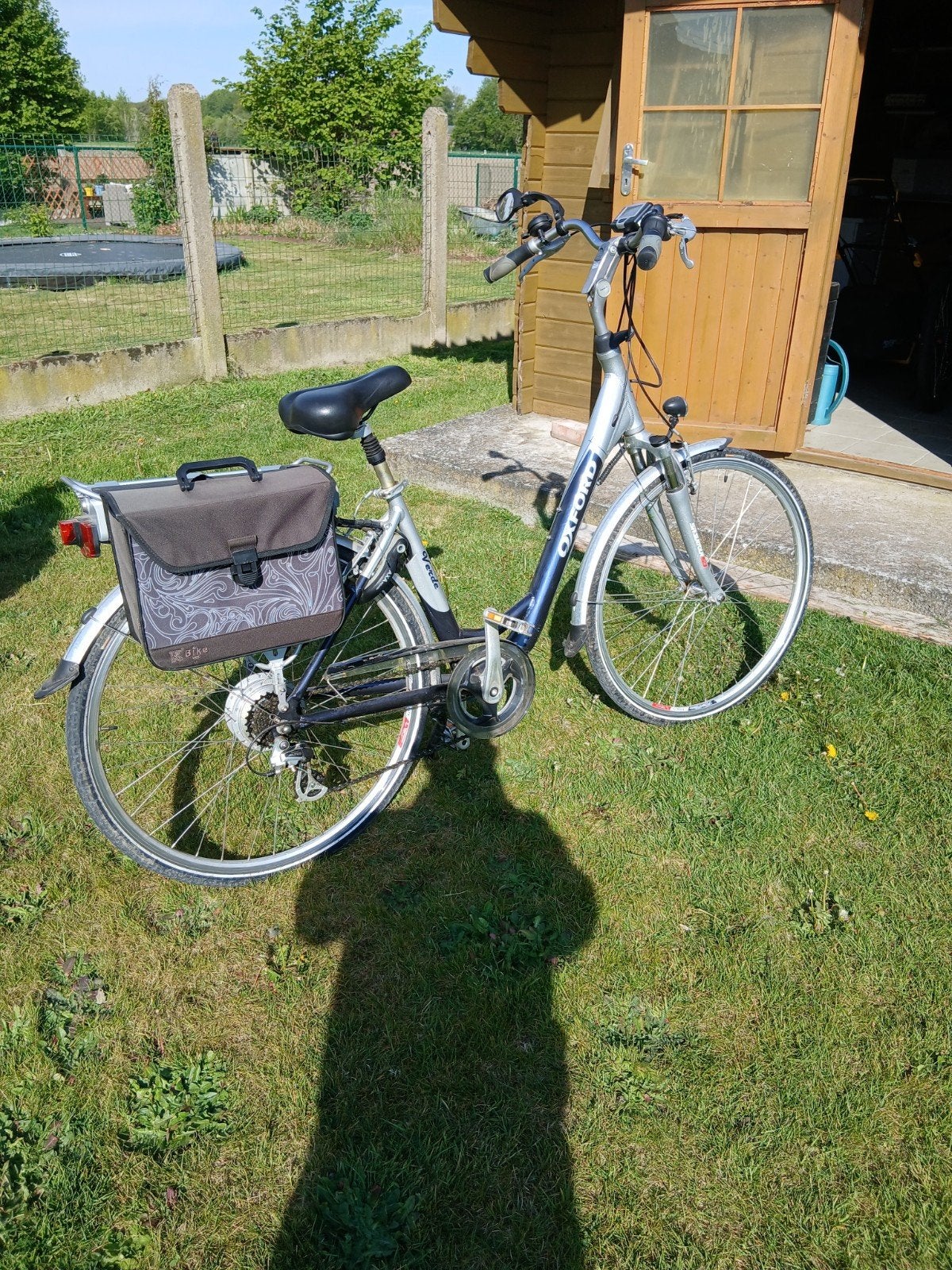 Kwalitatieve Oxford fiets., Ophalen