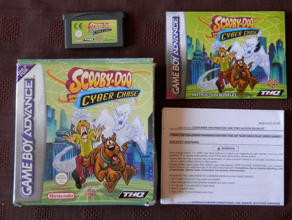 Jeu « Scooby-Doo Cyber Chase » pour Nintendo GBA, Consoles de jeu & Jeux vidéo, Enlèvement ou Envoi, Comme neuf