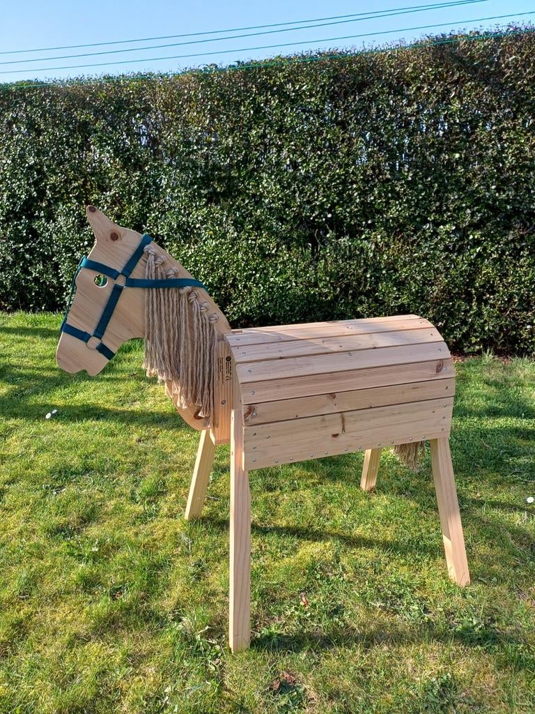 Houten speelpaard /paard, Ophalen