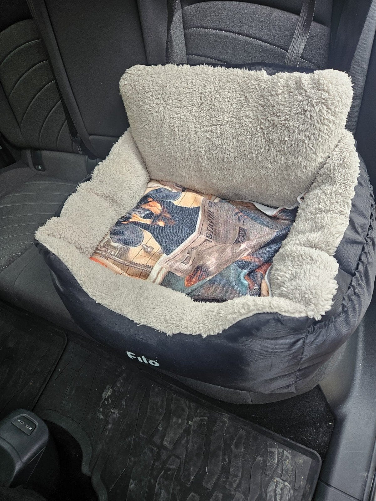 hondenmand voor in de auto te koop, Ophalen, Gebruikt
