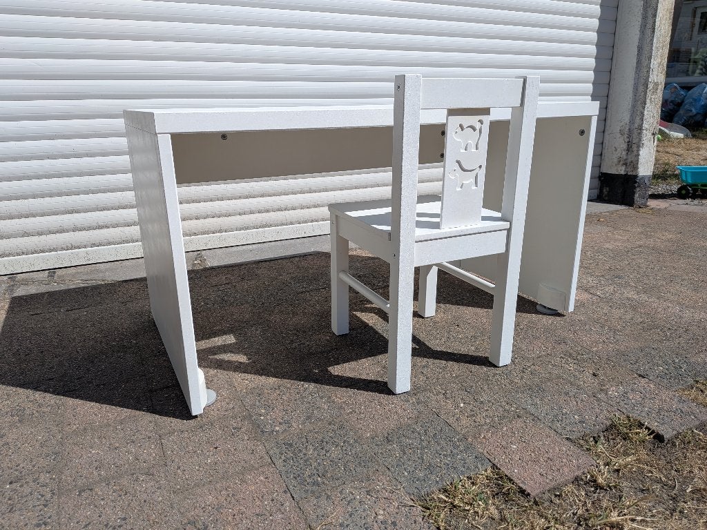 Kindertafel met kinderstoel, Kinderen en Baby's, Kinderstoelen, Ophalen, Gebruikt, Overige typen