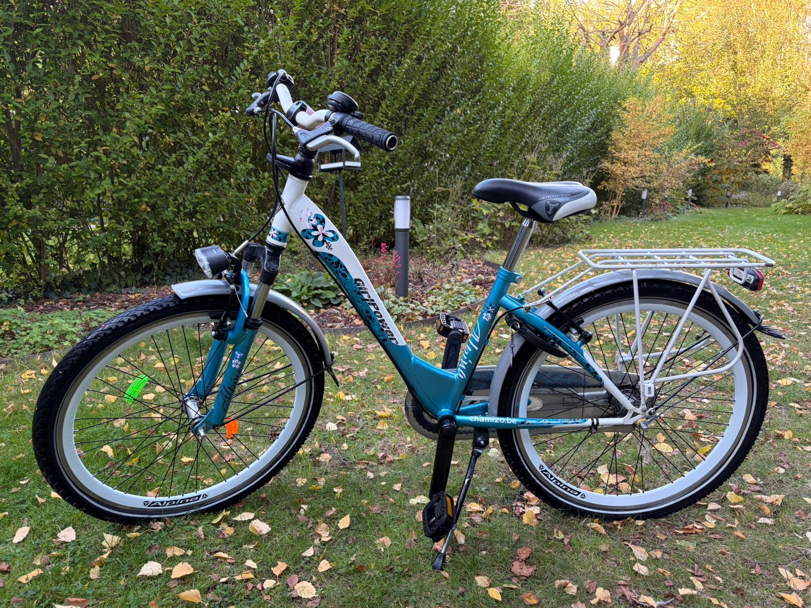 Meisjesfiets Alpina Girlpower - maat 36 cm, Fietsen en Brommers, Ophalen, Velgrem, Handrem, Gebruikt