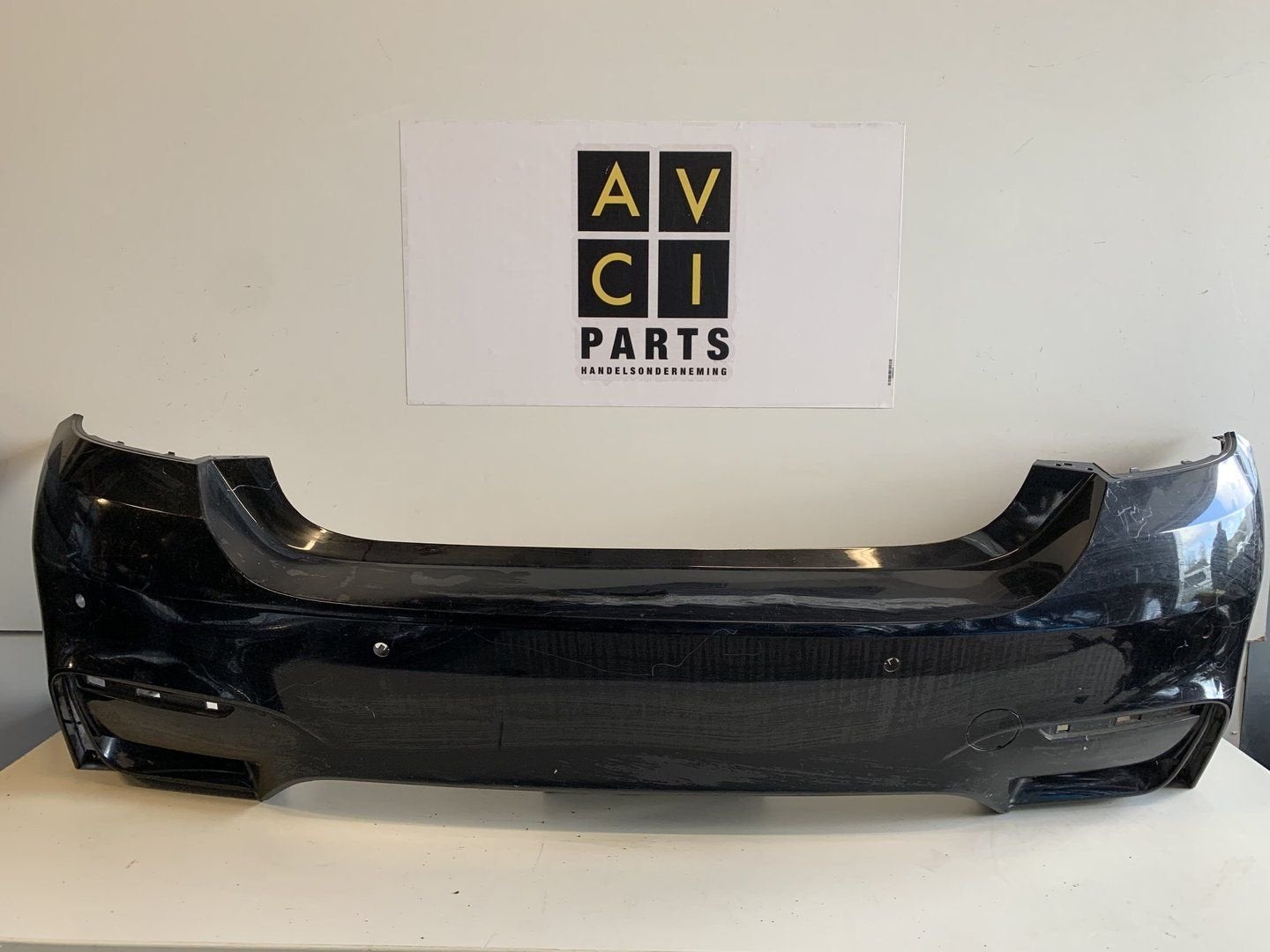 BMW 4 serie M4 F82 F83 achterbumper bumper 14-, Gebruikt, -, -, Ophalen of Verzenden
