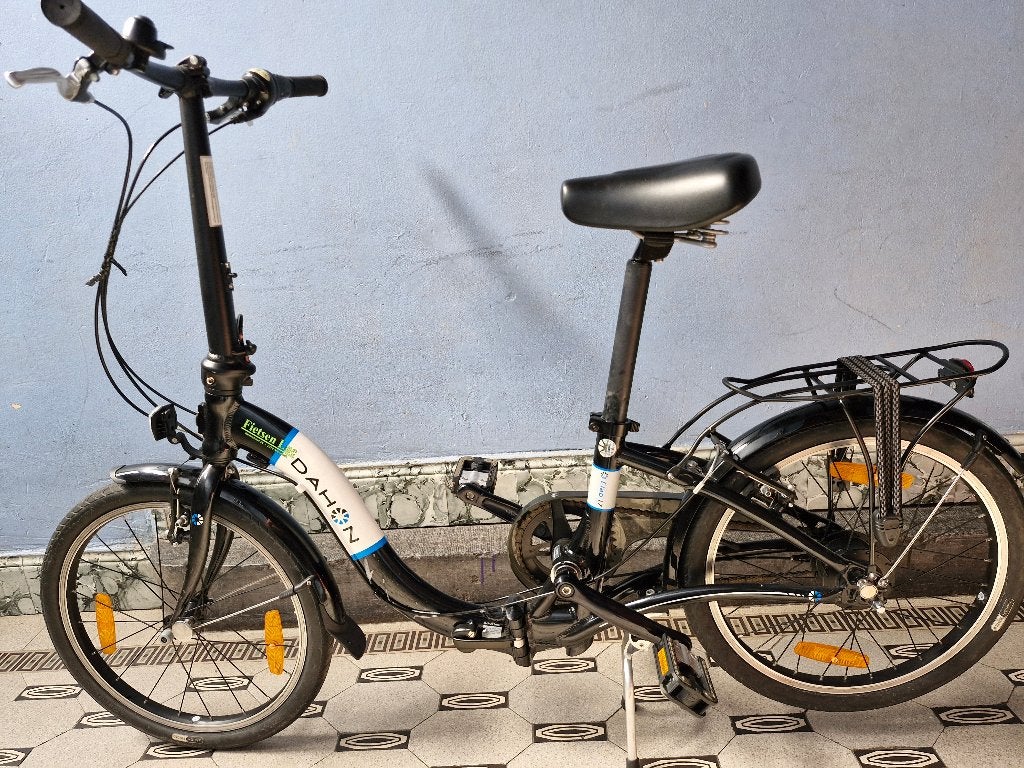 Dahon vouwfiets/Plooifiets met lage instap zo goed als nieuw, Versnellingen, Zo goed als nieuw, Schijfrem, Ophalen