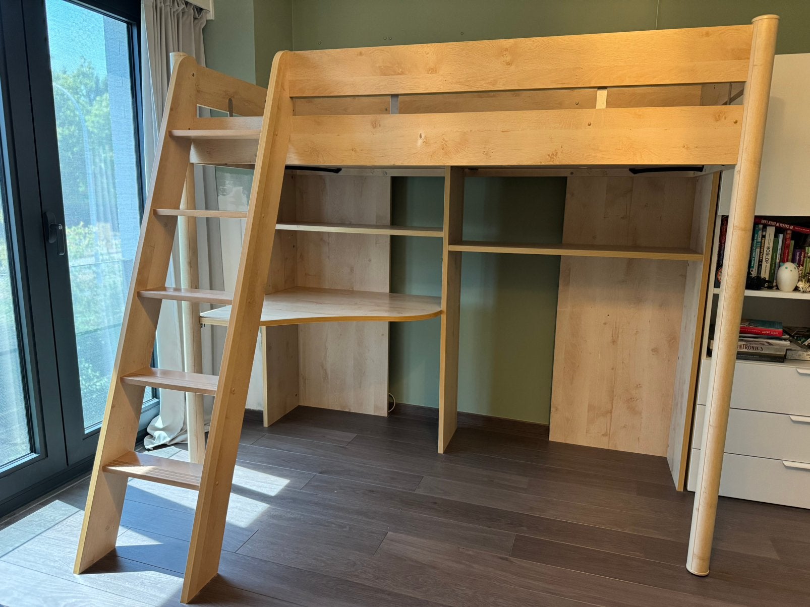 Hoogslaper met bureau Gautier, Enlèvement, Utilisé, Lit mezzanine