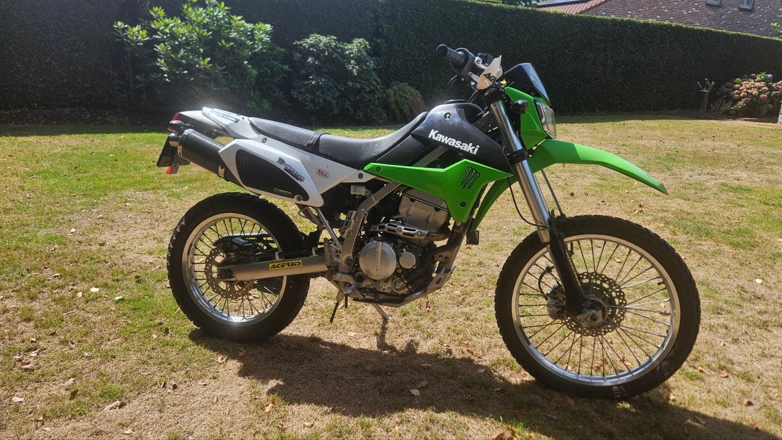 Kawasaki KLX 250, Motoren, Ophalen, 1 cilinder