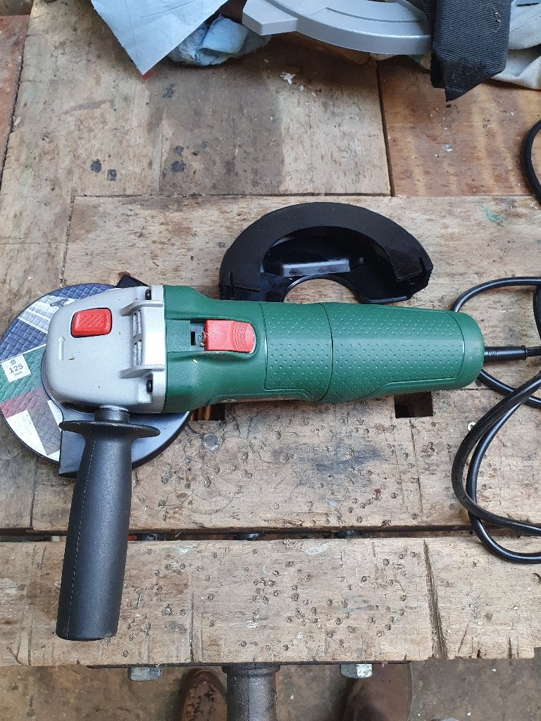 Slijpmachine Bosch, Ophalen