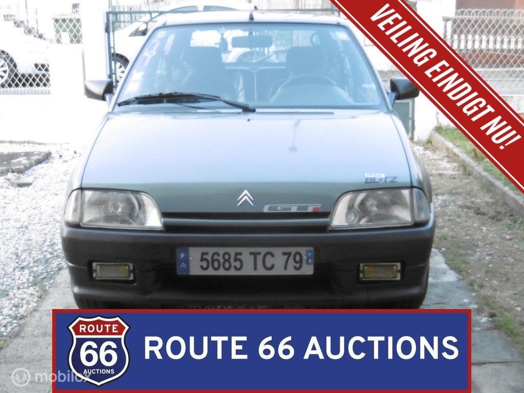 Citroën AX GT Exclusive | 1992 | Route 66 Auctions, Autos, Achat, Entreprise, Citroën, Boîte manuelle