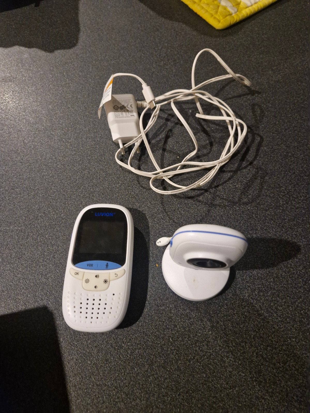 camer voor babys, Ophalen