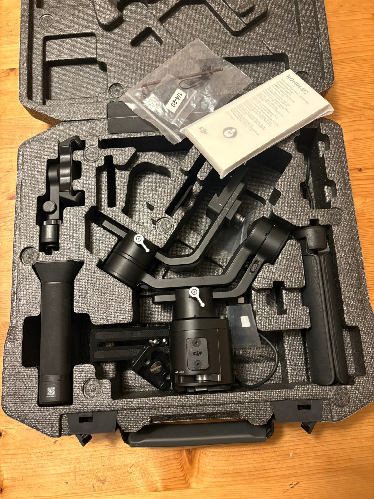 Stabilisateur DJI Ronin SC, TV, Hi-fi & Vidéo, Enlèvement, Comme neuf
