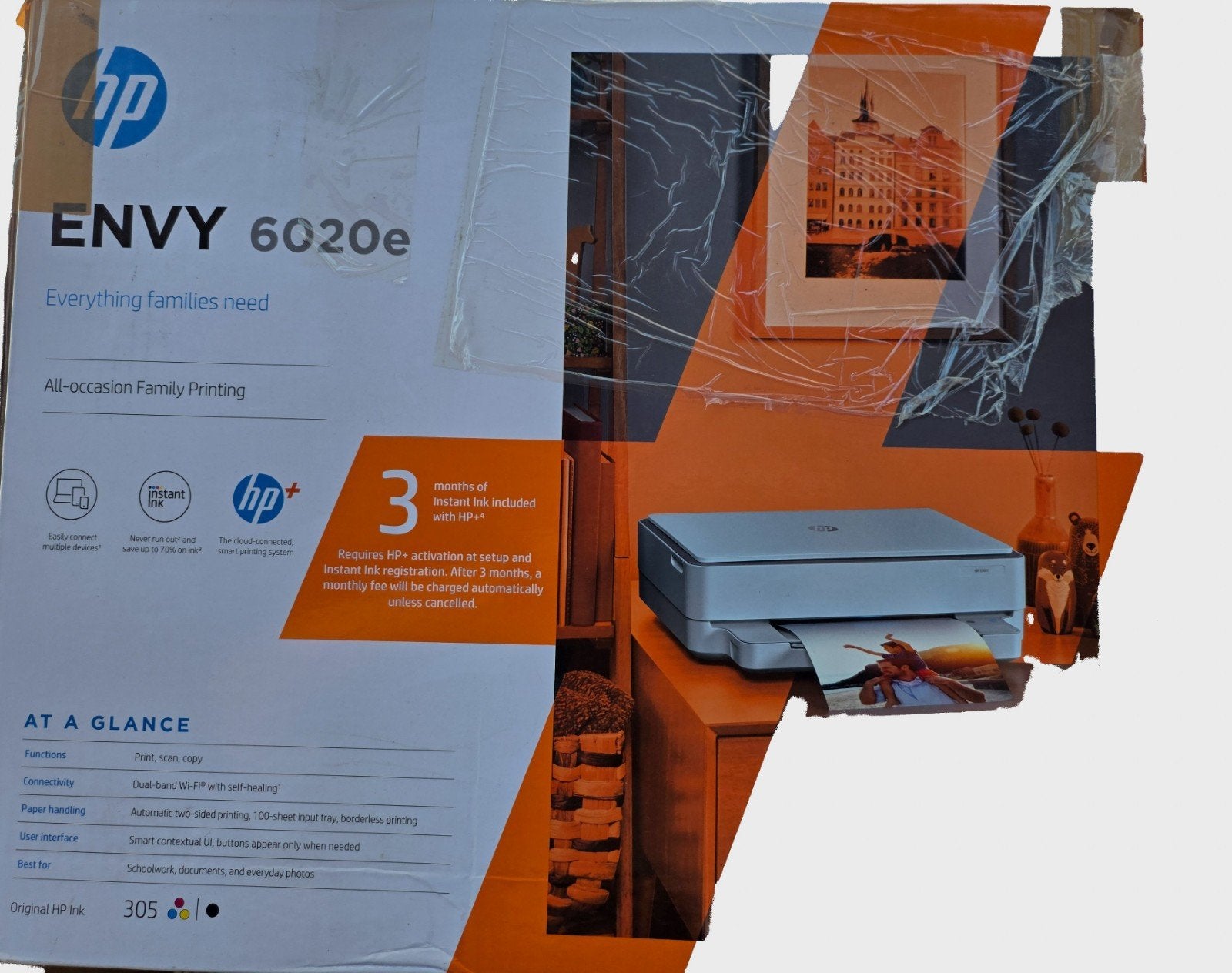 HP ENVY 6020e All-in-One, Enlèvement