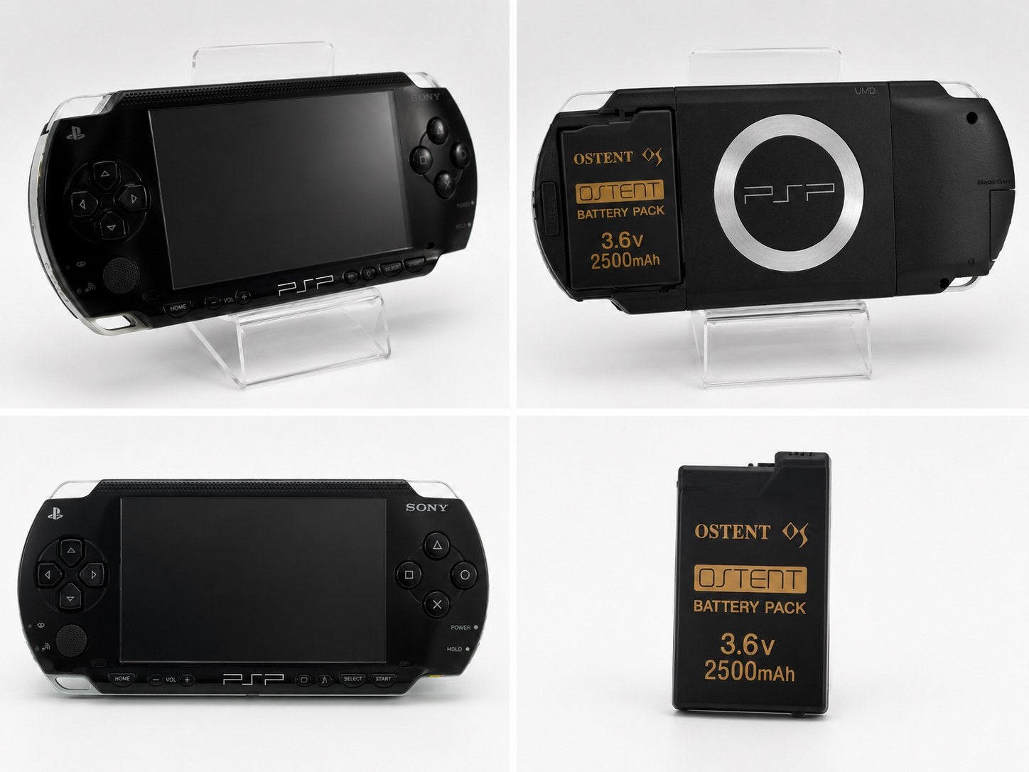 PSP-1000 Te Koop/For Sale (with LCD Screen mod), Games en Spelcomputers, Spelcomputers | Sony PSP, Ophalen, Refurbished, Zwart