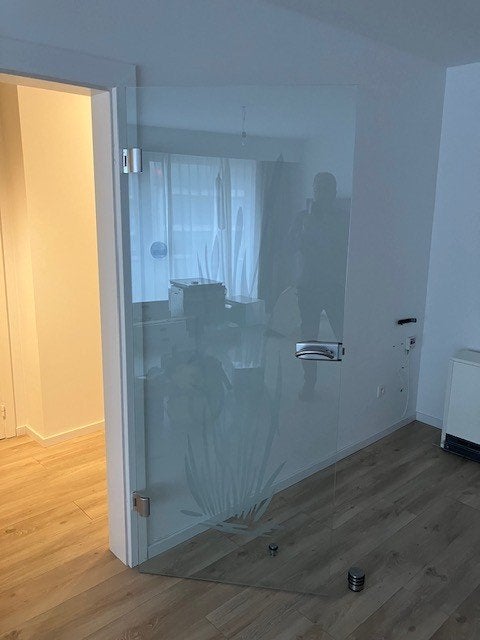 Glazen deur, Doe-het-zelf en Bouw, Ophalen, 80 tot 100 cm, Binnendeur, 200 tot 215 cm