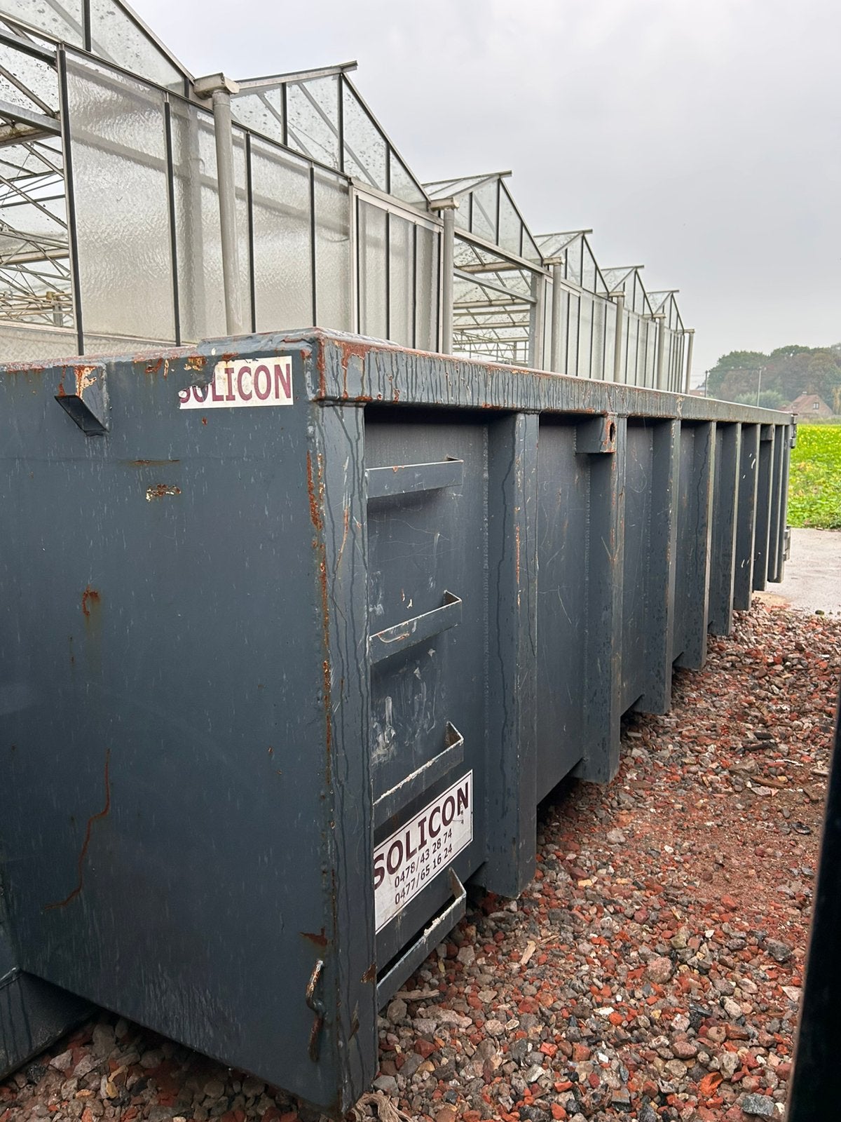 Container, Zakelijke goederen, Ophalen