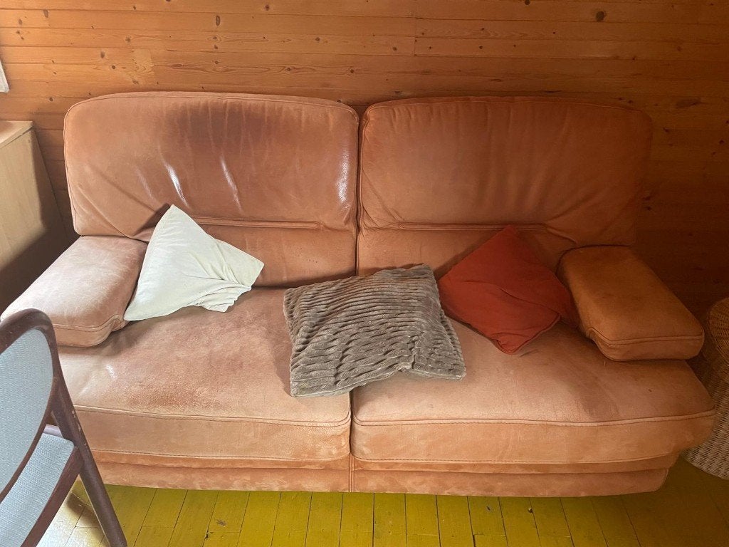 zetel, Ophalen, Gebruikt, 100 tot 125 cm, Tweepersoons
