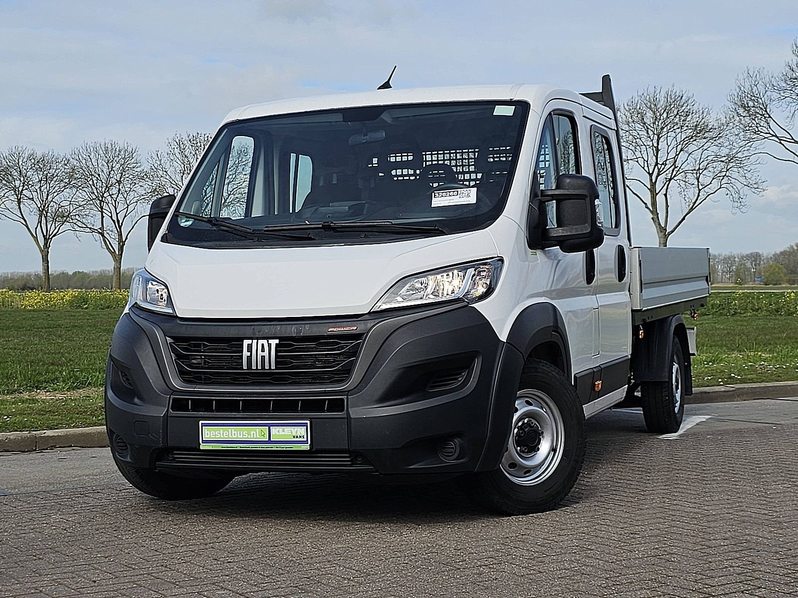 Fiat Ducato 35H 2.3 MultiJet L3H1 DC Open Laadbak MAXI XXL, Auto's, Voorwielaandrijving, 4 deurs, Gebruikt, Euro 6