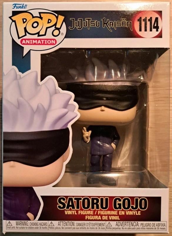 Funko Pop Jujutsu Kaisen Satoru Gojo #1114, Ophalen of Verzenden, Zo goed als nieuw
