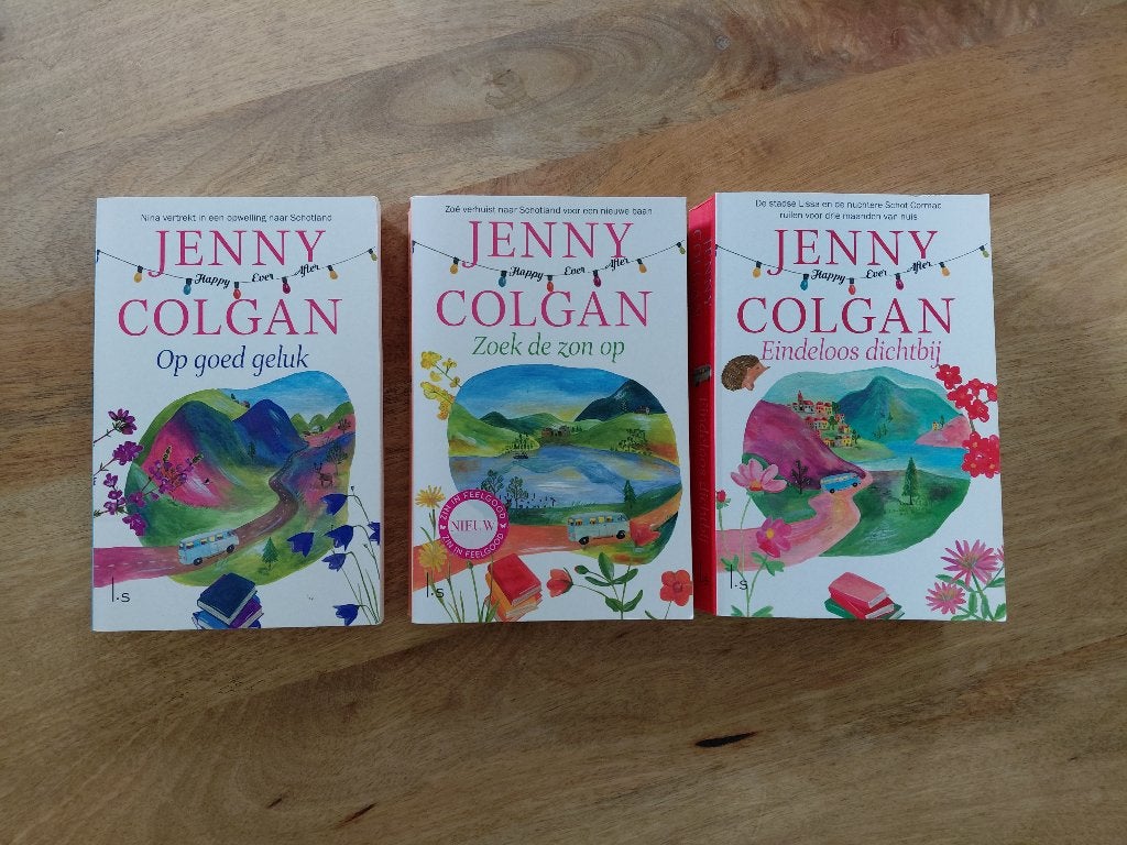 3 opeenvolgende boeken Jenny Colgan, Ophalen of Verzenden, Zo goed als nieuw, Jenny Colgan