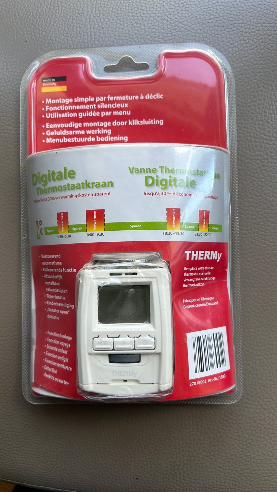 vanne thermostatique numérique, Bricolage & Construction, Systèmes d'alarme, Enlèvement, Comme neuf