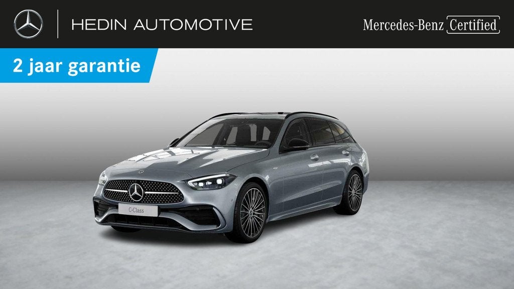 Mercedes-Benz C-Klasse 300 e Break AMG Line Night Pack | Pan, Autos, Mercedes-Benz, Argent ou Gris, Achat, 1800 kg, Entreprise