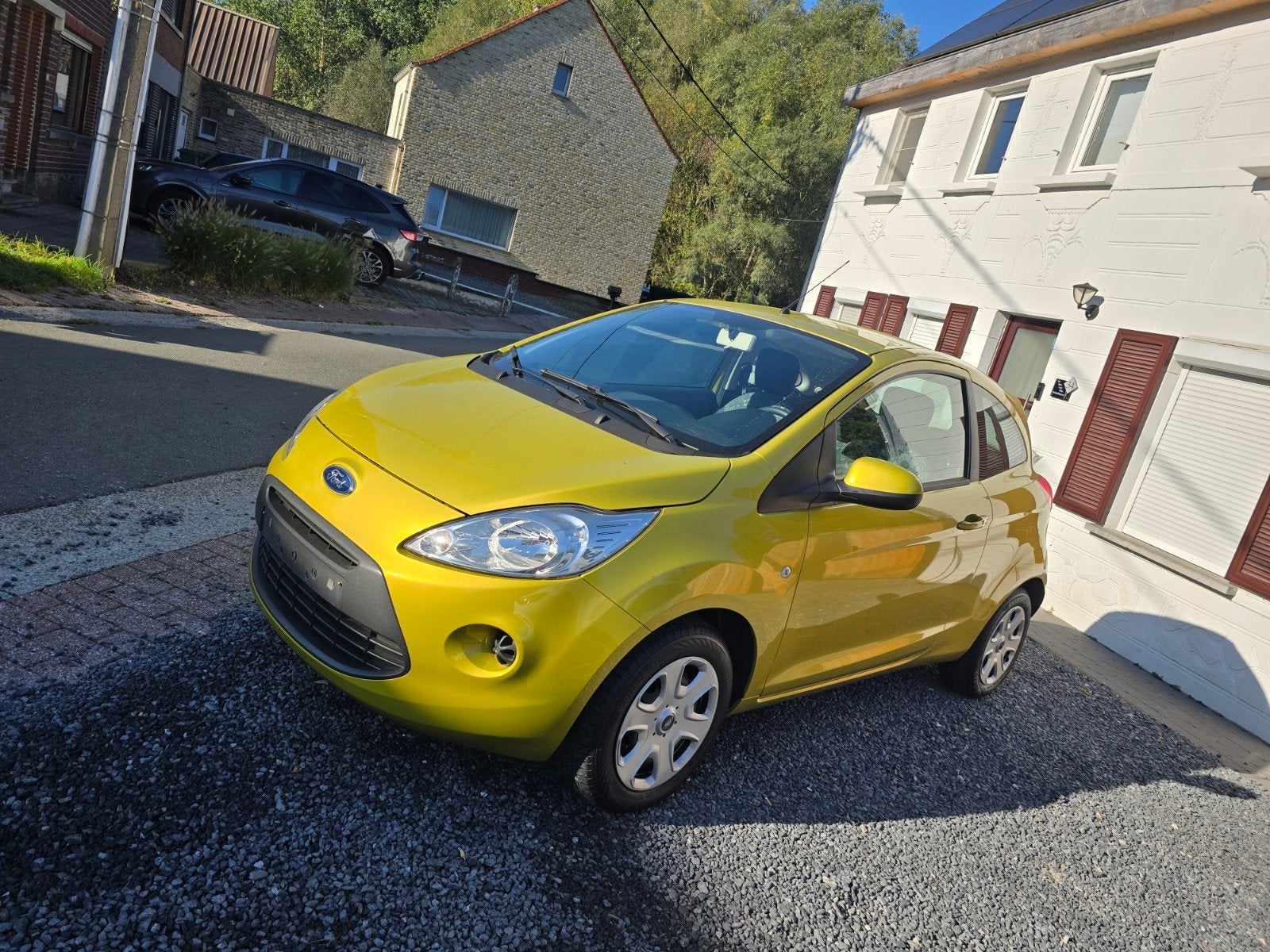 Ford Ka met amper 7855km!!! nieuwstaat reeds blanco gvv!!!, Autos, Achat, Entreprise, Boîte manuelle, Noir