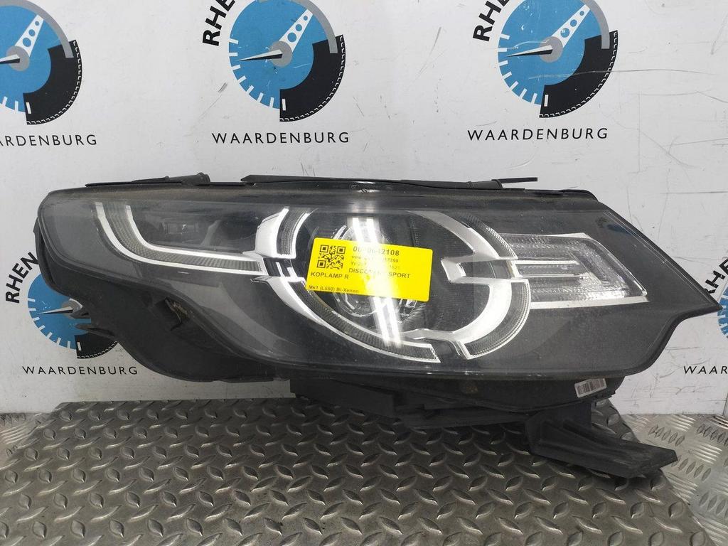 LANDROVER DISCOVERY SPORT L550 2.2 SD4 4WD HSE KOPLAMP R 201, Auto-onderdelen, Ophalen of Verzenden, Gebruikt, ARN erkend