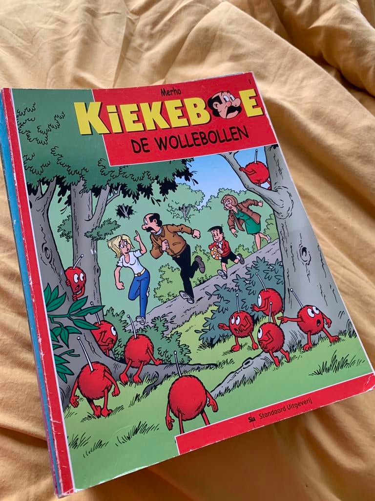 Kiekeboe strips, Ophalen, Zo goed als nieuw