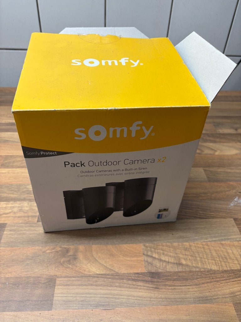 Somfy bewakingscamera met sirene outdoor, Enlèvement, Neuf, Caméra extérieure