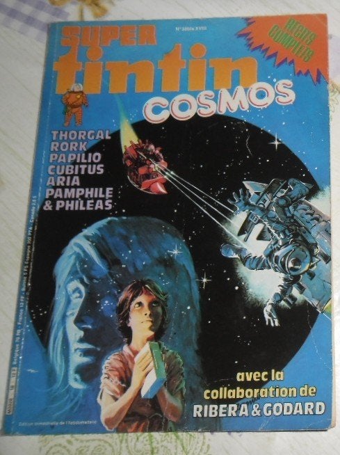 BANDE DESSINÉE SUPER TINTIN COSMOS, Enlèvement