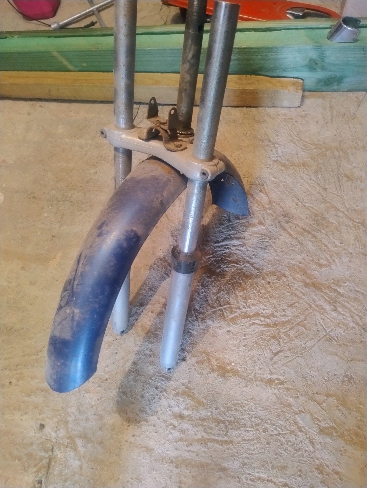 voorvork oldtimer bromfiets, Fietsen en Brommers, Ophalen